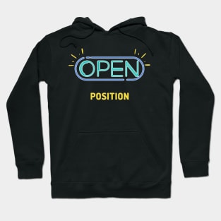 Open Position Artwork 2 Hoodie